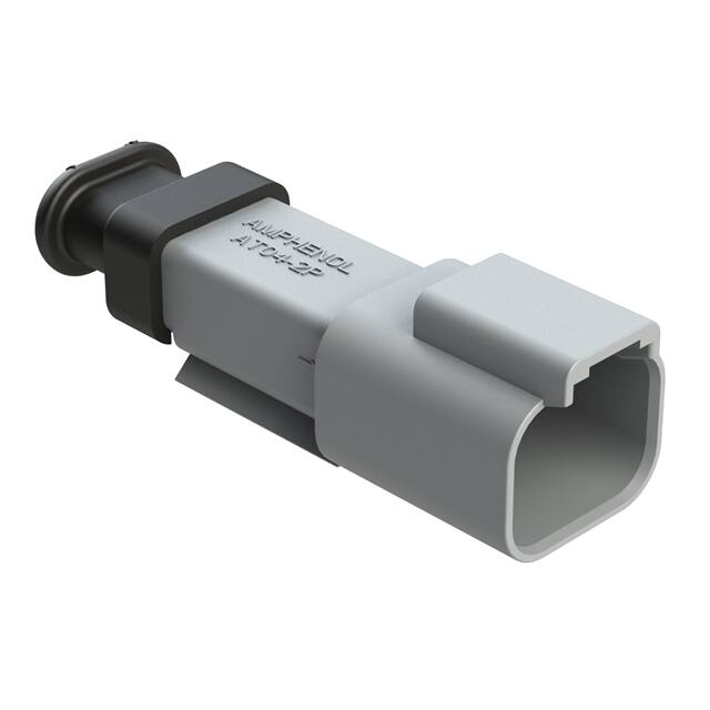 AT04-2P-SR02GRY Amphenol Sine Systems Corp  Boîtiers de connecteurs rectangulaires